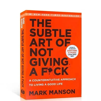 The Subtle Art of Not Giving A Fuck by Mark Manson ENGLISH PAPERBACK FREE SHIP