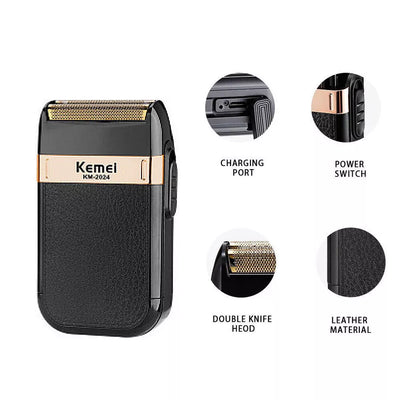 KEMEI Electric Shaver Hair Clipper Mens Razor Foil Shaver Beard Trimmer Cordless