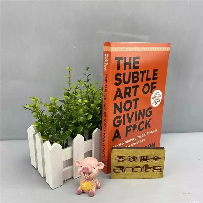 The Subtle Art of Not Giving A Fuck by Mark Manson ENGLISH PAPERBACK FREE SHIP